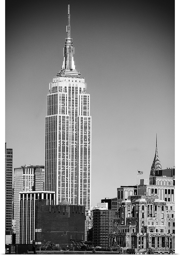Poster Print Wall Art entitled Empire Sky IV Poster Print Wall Art entitled Empire Sky IV