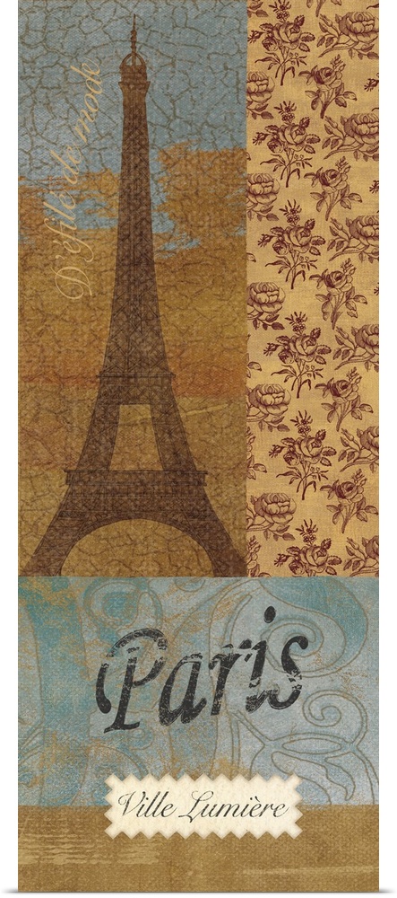 Poster Print Wall Art entitled Fashion Capitals I Poster Print Wall Art entitled Fashion Capitals I