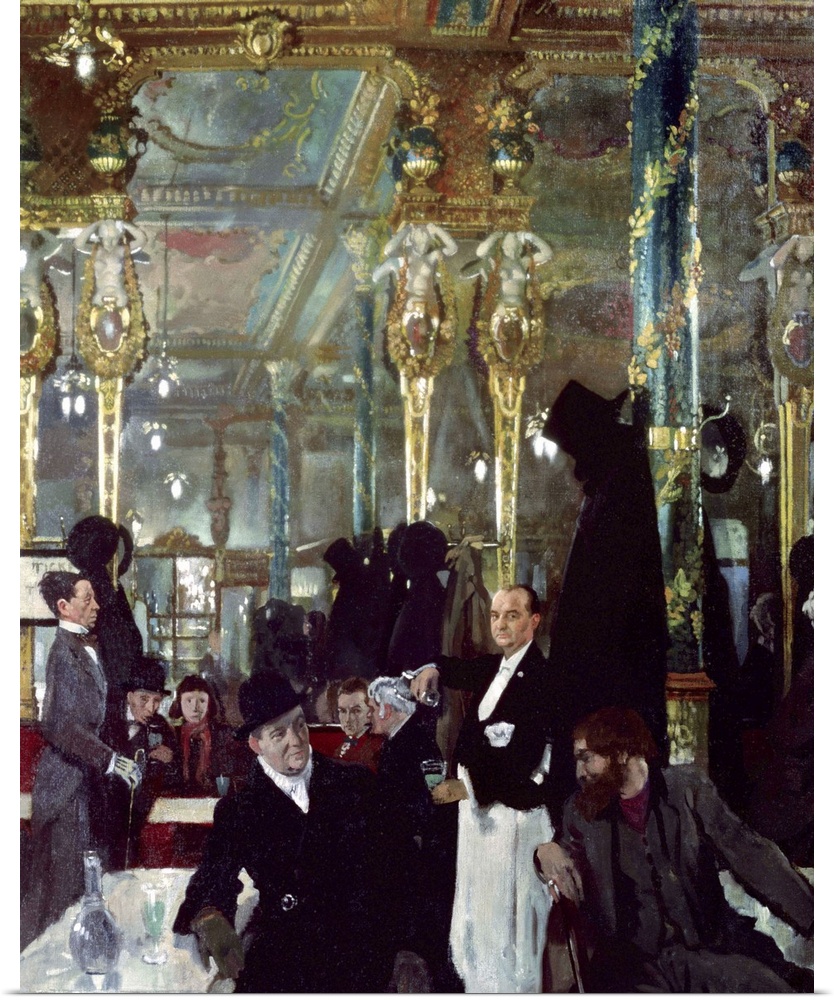 Poster Print Wall Art entitled Cafe Royal, London, 1912 Poster Print Wall Art entitled Cafe Royal, London, 1912