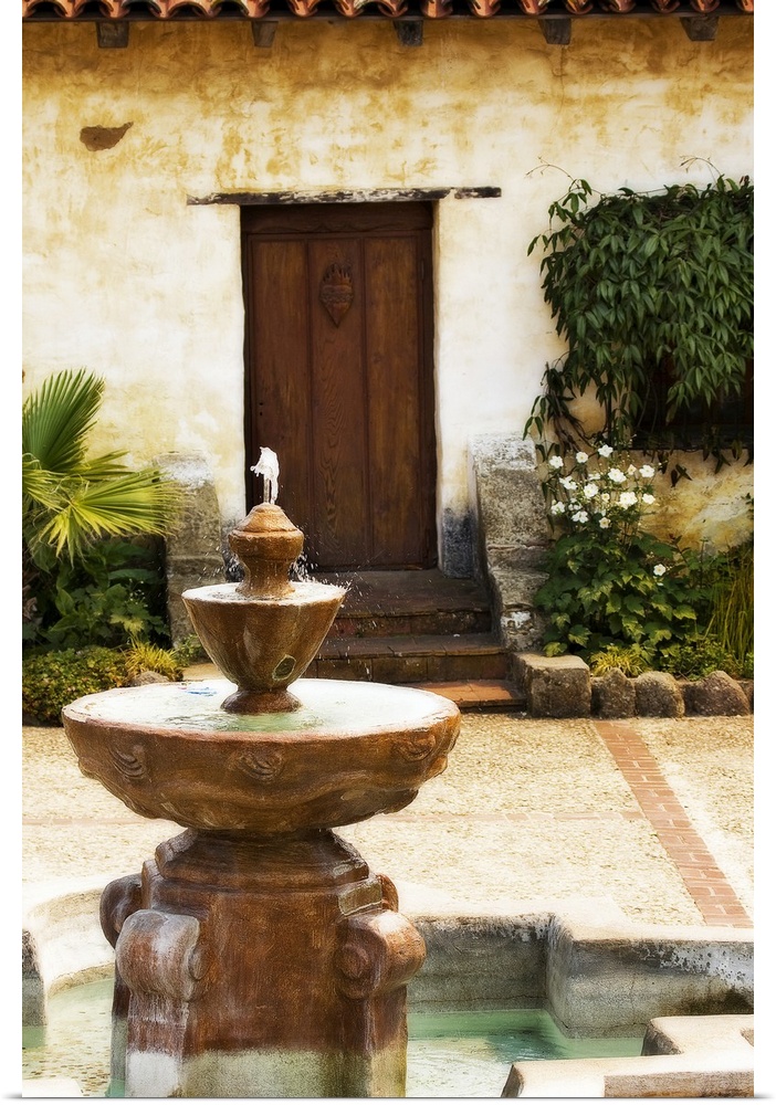 Poster Print Wall Art entitled Mission Door II Poster Print Wall Art entitled Mission Door II