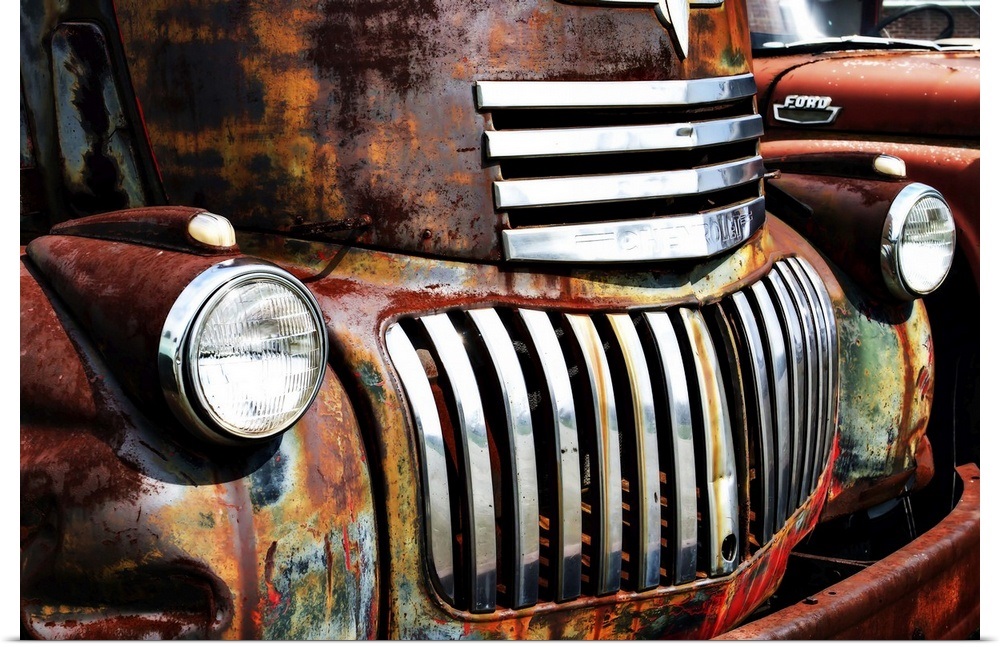 Download "Rusty Old Truck I" Poster Print | eBay