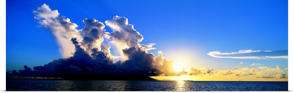 Poster Print Wall Art entitled Clouds Okinawa Japan Poster Print Wall Art entitled Clouds Okinawa Japan