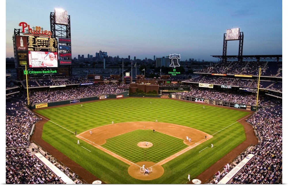 Panoramic View Of 29 183 Baseball Fans At Citizens Bank Park