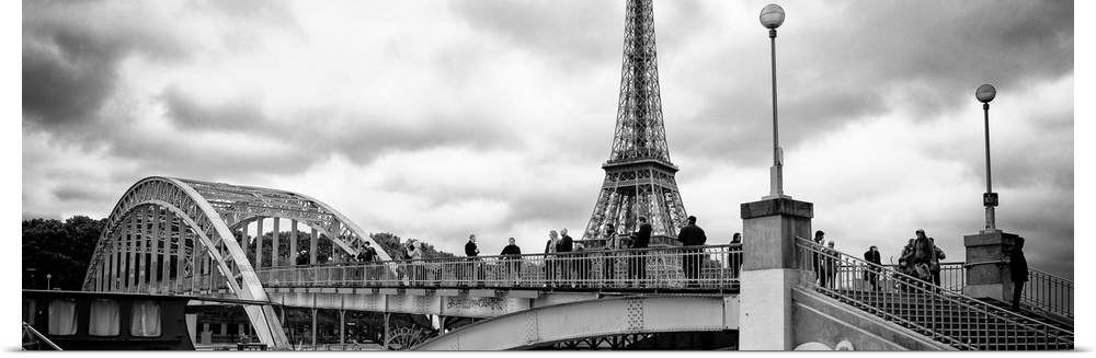 Poster Print Wall Art entitled Bridge of Paris II Poster Print Wall Art entitled Bridge of Paris II