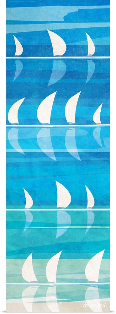 Poster Print Wall Art entitled Cloudscapes II Poster Print Wall Art entitled Cloudscapes II