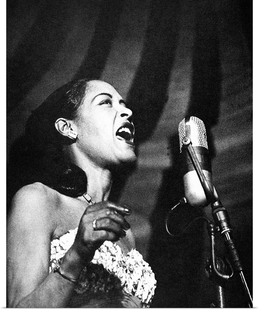 BILLIE HOLIDAY GLOSSY POSTER PICTURE PHOTO PRINT JAZZ SINGER LADY DAY MUSICIAN