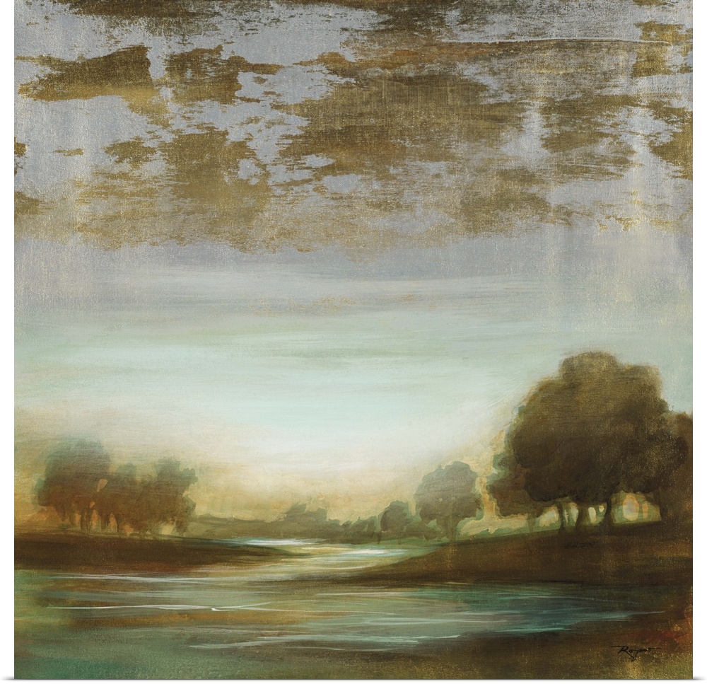Poster Print Wall Art entitled Afterglow II Poster Print Wall Art entitled Afterglow II