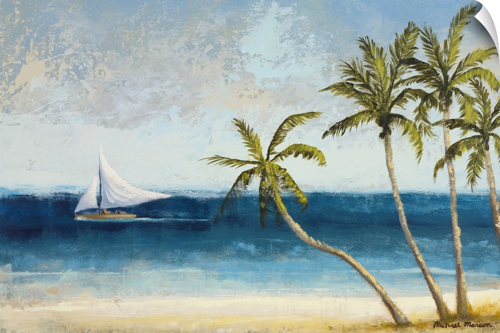 wand abziehbild entitled Atlantic Daydream II wand abziehbild entitled Atlantic Daydream II