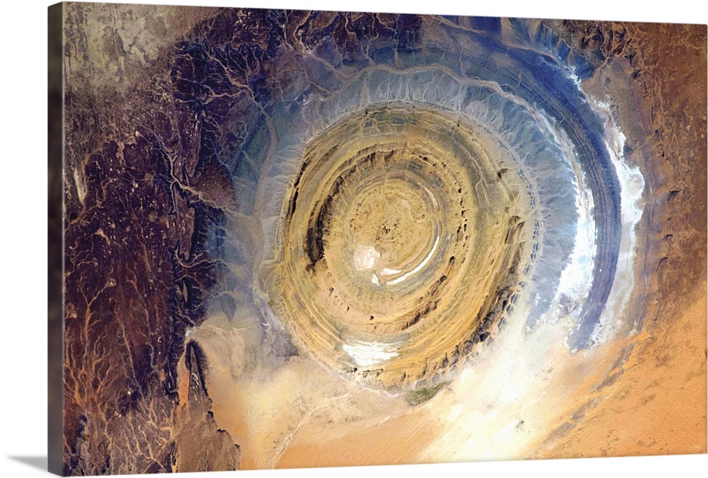 Solid-Faced Canvas Print Wall Art entitled Mauritania Solid-Faced Canvas Print Wall Art entitled Mauritania