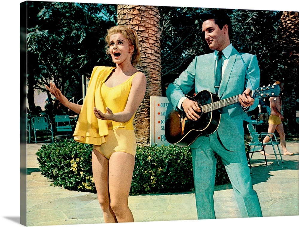 Ann Margret And Elvis Presley In Viva Las Vegas Movie Still Canvas Art Print Ebay 6212