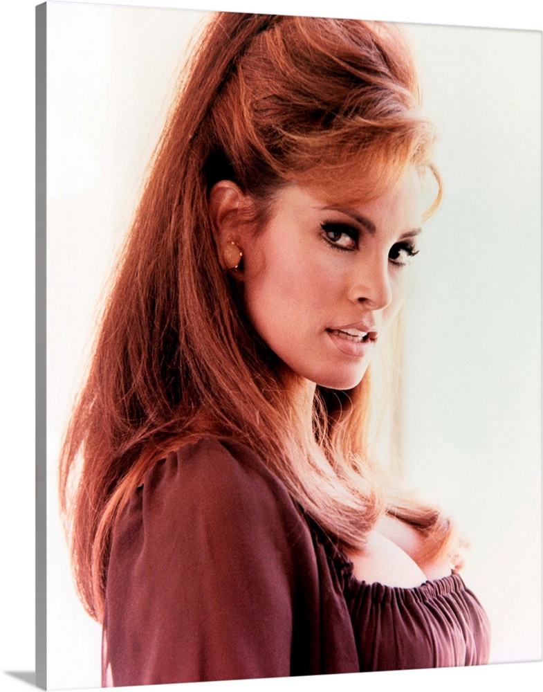 Solid-Faced Canvas Print Wall Art entitled Raquel Welch - Vintage Publicity Solid-Faced Canvas Print Wall Art entitled Raquel Welch - Vintage Publicity
