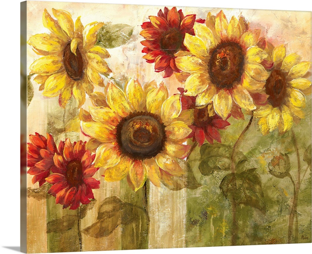 "Sunflower's Delight" Canvas Art Print | eBay
