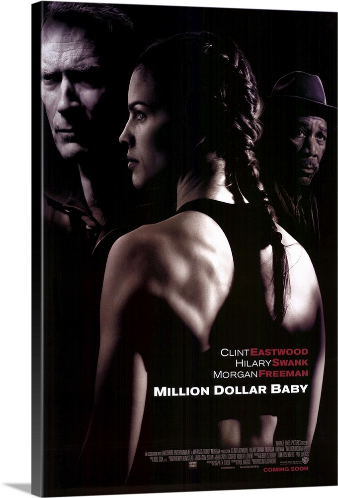 Canvas Kunst Drucken Million Dollar Baby (2005) Canvas Kunst Drucken Million Dollar Baby (2005)