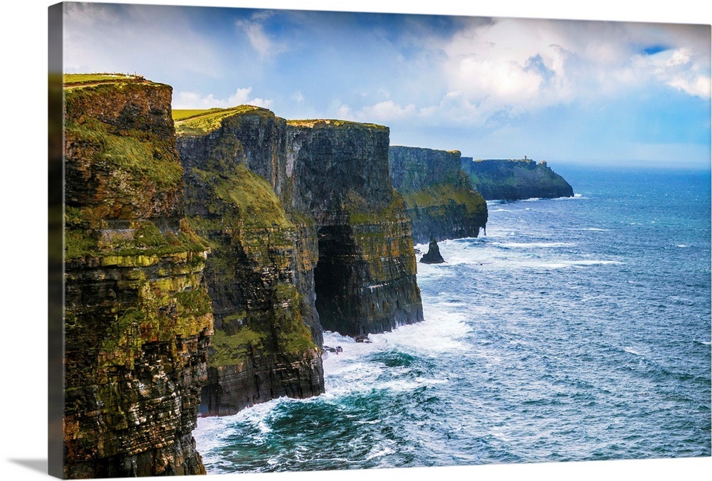 "Cliffs of Moher Landscape, Ireland, UK" Canvas Art Print | eBay
