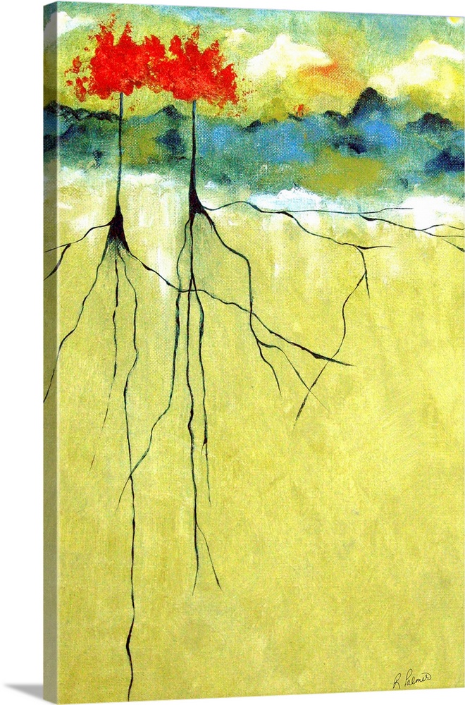 Canvas Kunst Drucken Deep Roots Canvas Kunst Drucken Deep Roots
