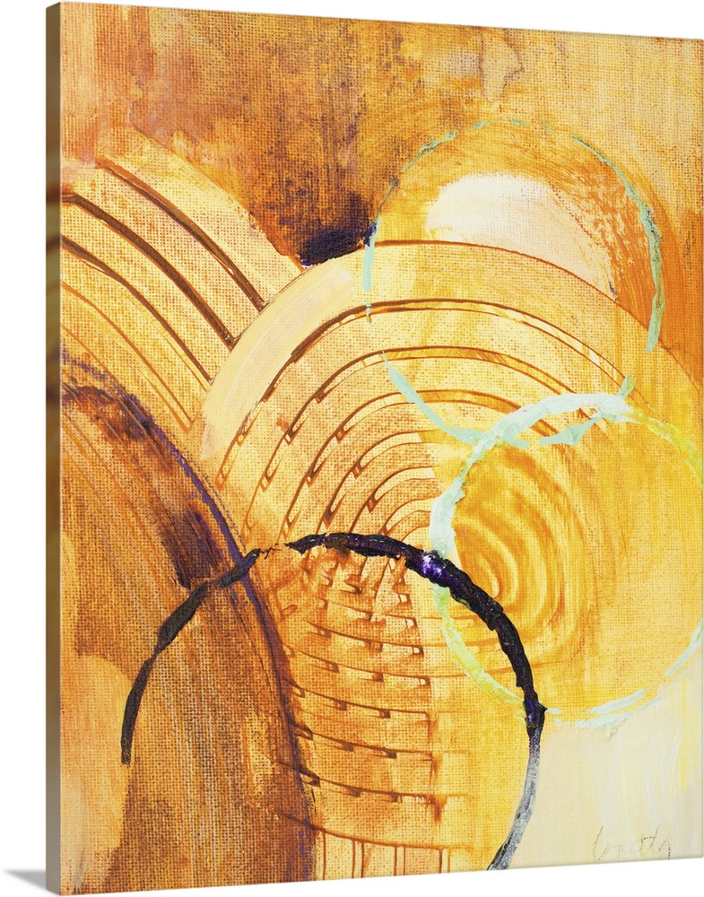 Large Solid-Faced Canvas Print Wall Art Print 32 x 40 entitled Above And Beyond II